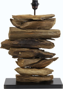 Light & Living - Lampvoet FURY - 46x17x60cm - Bruin