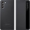 Samsung Galaxy S21+ - Smart Clear View Flip Cover - Antibacterieel - Zwart