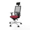 Bureaustoel met hoofdsteun Piqueras y Crespo 1D026N1 Kastanjebruin