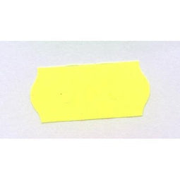 Klika - Etiket 2612 fluor geel permanent Tovel - 3 stuks