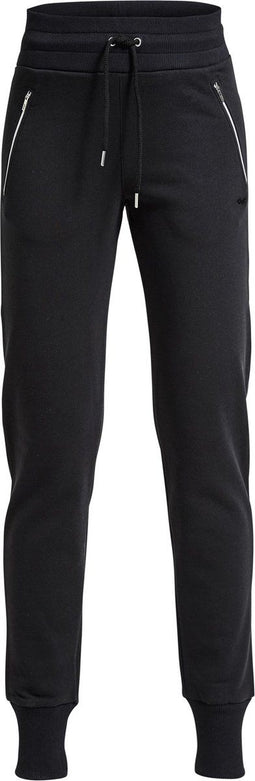 Rohnisch Comfy Track - Sportbroek - Comfortabele sweatstof met ritszakken - Black - Maat XL