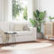 vidaXL - Vloerkleed - 'HUARTE'Crème - 100x200 - cm - Ovaal