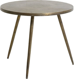 Light & Living Bijzettafel Monjas - Antiek Brons - Ø59cm - Luxe