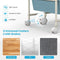 Coast Opbergwagen - Verrijdbare Multifunctionele - 15 Laden - Veelkleurig/Wit - 63 x 37 x 87 cm