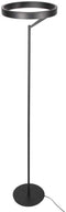 Steinhauer Mykty - vloerlamp - LED - Ø 40cm - zwart - 170cm - 5200 lumen - 4201ZW