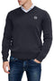 Mario Russo Pullover - Navy - Maat M - Italiaanse kwaliteit
