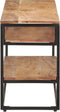 vidaXL - Tv-meubel - 130x30x45 - cm - massief - acaciahout