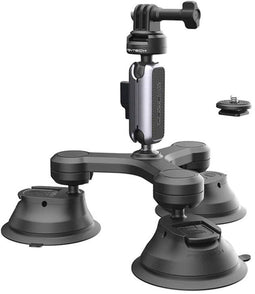 PGYTECH P-GM-224 - Zuignaphouder - Drie-armig ontwerp - Aluminium