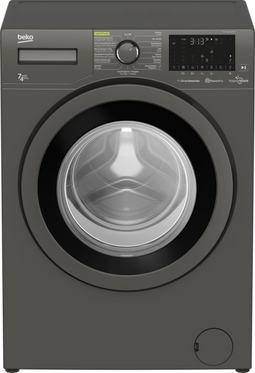Beko HTV7736XSHTM1 - Was-droogcombinatie - 7 kg wassen - 4 kg drogen - Energieklasse D - Grijs