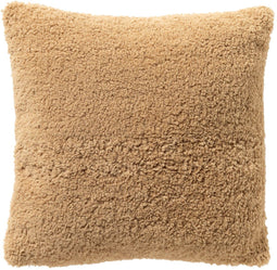 Dutch Decor CARA - Sierkussen 45x45 cm - Pebble - beige - Inclusief binnenkussen