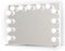 Bright Beauty Vanity hollywood make up spiegel met verlichting - 80 x 65 cm - dimbaar - zonder rand - spiegelglas
