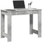 vidaXL - Bureau - 100x45x75 - cm - bewerkt - hout - betongrijs