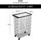 Yamazaki Tower - Wasmand op Wielen - 58 l - Zwart