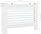 vidaXL Radiatorombouw 172x19x81 cm MDF zwart