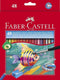 Faber-Castell aquarelpotloden - 48 stuks - met puntenslijper en penseel - FC-114448