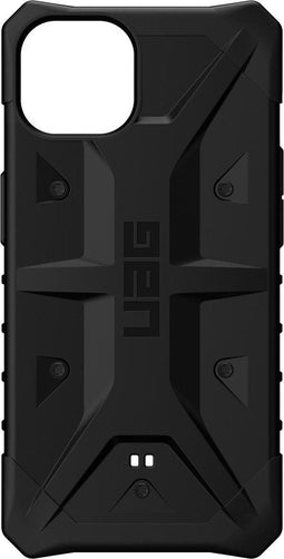 UAG - Pathfinder backcover hoes - Geschikt voor iPhone 13 - Zwart + Lunso Tempered Glass