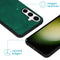 iMoshion Hoesje Geschikt voor Samsung Galaxy S24 Plus Hoesje Met Pasjeshouder - iMoshion Uitneembare 2-in-1 Luxe Bookcase - Donkergroen