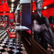 Bel Air Retro Barkruk BS-40 Rood