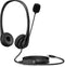 HP G2 - Stereo-headset - Draad - Microfoon - Zwart