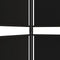 vidaXL - Kamerscherm - met - 6 - panelen - 300x220 - cm - stof - zwart