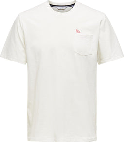 ONLY & SONS - INK REG SS - T-shirt Korte Mouw - Cloud Dancer - Maat XS