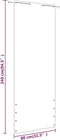 vidaXL - Balkonscherm - 80x240 - cm - oxford - stof - donkergroen