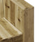 vidaXL - Tuinbank - 3-zits - 189x60x62 - cm - geïmpregneerd - grenenhout