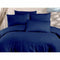 Dekbedovertrek set Blauw - 3 Onderdelen - Katoen Polyester - Bed van 200 (3 stuks)