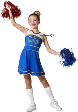 Kostuums voor Kinderen Animator Blauw - 3-4 Jaar