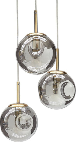 RALFES - Hanglamp - Messing - Glas