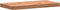 vidaXL - Wandschap - 40x20x2,5 - cm - massief - beukenhout