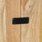 vidaXL - Hoofdbord - 160 - cm - massief - ruw - mangohout
