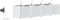 vidaXL - Tuinplanters - met - Waterirrigatiesysteem - - - 4 - stuks - - - Wit