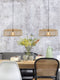 GOOD&MOJO Hanglamp Bromo - Bamboe - Ø60cm - Scandinavisch,Bohemian - Hanglampen Eetkamer, Slaapkamer, Woonkamer