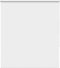 vidaXL - Rolgordijn - verduisterend - wit - 130x175 - cm - stofbreedte - 126,6 - cm