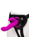 Happy Rabbit - Vibrating Strap-On Harness Set Paars