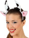 Atosa Verkleed diadeem koeien oren/oortjes - meisjes/dames - Carnaval