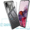 iMoshion Hoesje Geschikt voor Samsung Galaxy S20 Hoesje Siliconen - iMoshion Design hoesje - Zwart / Transparant / Splatter Black