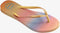 Havaianas Slim Gradient Sunset - Teenslippers - Geel (37/38)