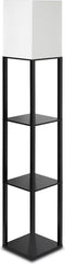 Feel Furniture - Staande lamp met opberguimte - Zwart