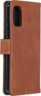 iMoshion Hoesje Geschikt voor Samsung Galaxy A41 Hoesje Met Pasjeshouder - iMoshion Luxe Bookcase - Bruin