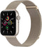 imoshion Milanees magnetisch bandje - Geschikt voor Apple Watch 1, 2, 3, 4, 5, 6, 7, 8, 9, 10 (42 mm), SE - 38/40/41 mm - Sterrenlicht - M