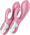 Satisfyer 4038575 - Air Pump Bunny 2 - Light Red