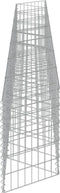 vidaXL - Schanskorfmuur - 450x30x50 - cm - gegalvaniseerd - staal