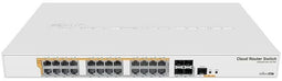 MikroTik CRS328-24P-4S+RM - Managed Switch - 24x PoE+ 450W - 4x SFP+
