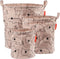 Done by Deer - Opbergmand - Set van 3 - Contour - Powder