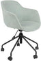 ANLI STYLE OFFICE CHAIR JUNZO RIB LIGHT GREEN