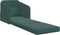 vidaXL - Vloersofa - Bed - 2-in-1 - Donkergroen - 65x80x83 - cm - Velvet