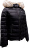 Tommy Jeans TJW Essential - Bomberjack - Capuchon met bontkraag - Zwart - Maat L