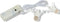 Dickensville Kerstverlichting 2x Led 3v 190 Cm Wit
